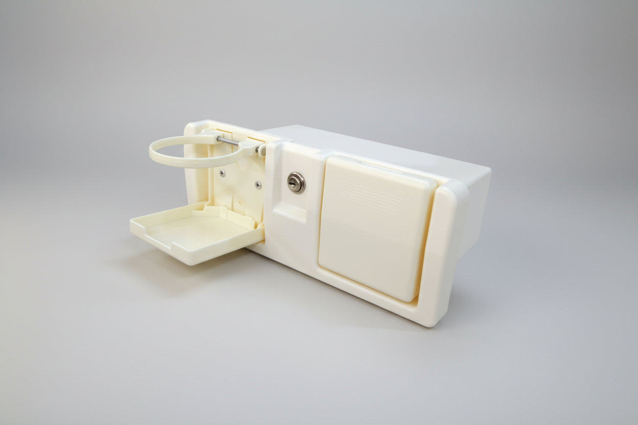 ΝΤΟΥΛΑΠΑΚΙ ΠΛΑΣΤΙΚΟ ΛΕΥΚΟ ΜΕ ΑΝΑΔΙΠΛΟΥΜΕΝΗ ΠΟΤΗΡΟΘΗΚΗ