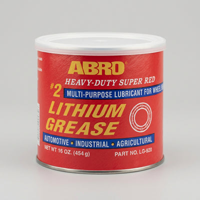 Abro LG-920 Κόκκινο Γράσσο Λιθίου No2 Κυτίο 454gr