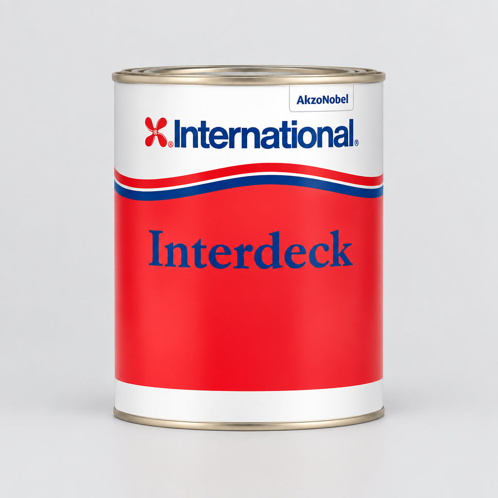 Interdeck Αντιολισθητική Βαφή Καταστρώματος Λευκή (0.75lt)