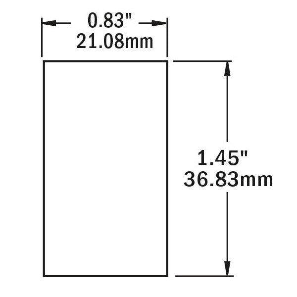 BLUE SEA ΔΙΑΚΟΠΤΗΣ CONTURA II 2 x ON-ON 7939