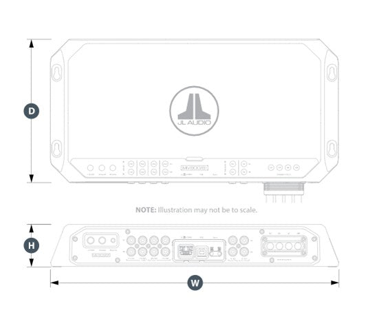 ΕΝΙΣΧΥΤΗΣ 8 ΚΑΝΑΛΙΩΝ JL AUDIO CLASS D MV 800/8i -8CH-DSP