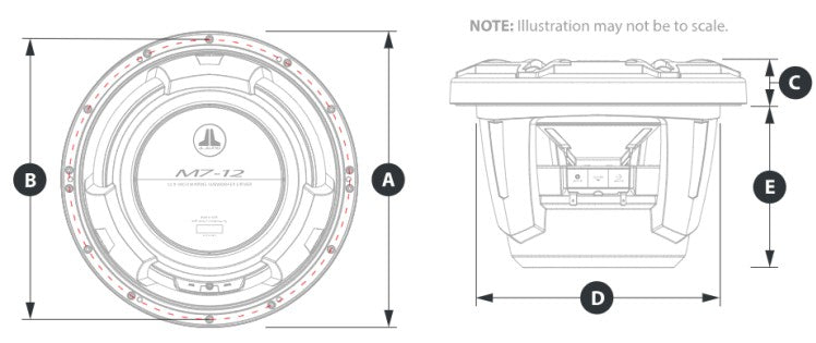 ΗΧΕΙΟ SUBWOOFER 12in-300mm JL M7-12IB-S-GmTi-4