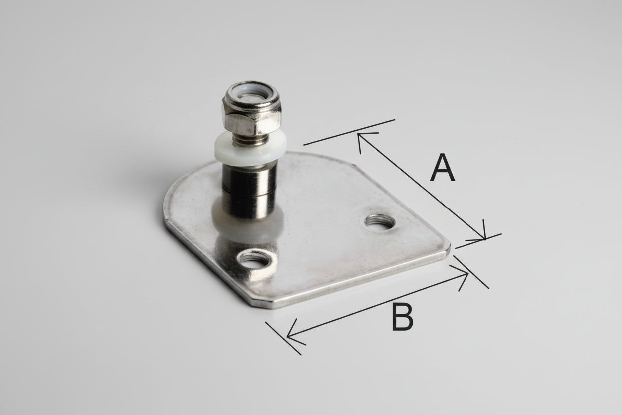 ΒΑΣΗ ΣΤΗΡΙΞΗΣ ΑΜΟΡΤΙΣΕΡ ΑΕΡΙΟΥ - για σκάφη αναψυχής - Ναυτιλιακός εξοπλισμός - Stefanou Marine