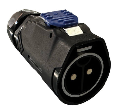 ΦΙΣ ΑΡΣΕΝΙΚΟ ΣΤΕΓΑΝΟ 2PIN 50A ΜΕ ΣΥΣΤΗΜΑ QUICK LOCK - για σκάφη αναψυχής - Ναυτιλιακός εξοπλισμός - Stefanou Marine