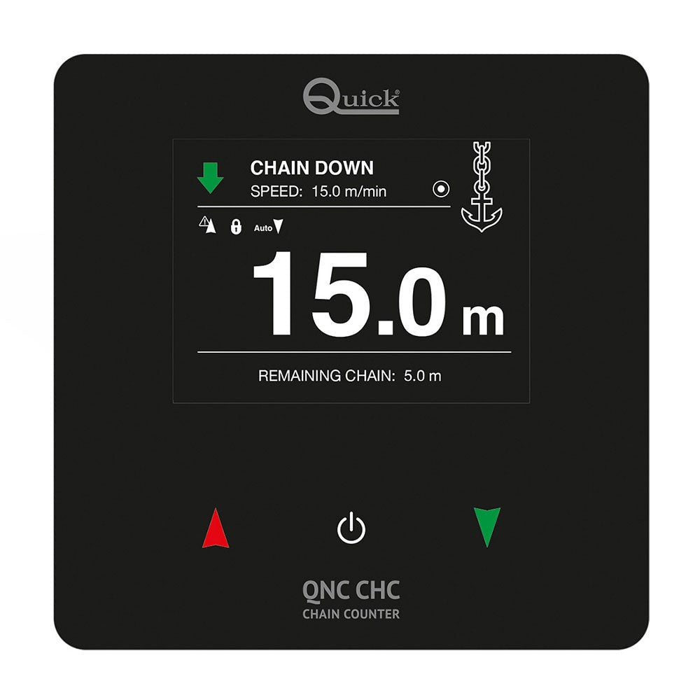ΜΕΤΡΗΤΗΣ ΚΑΔΕΝΑΣ QUICK QNC CHC FLUSH MOUNT FNQNCCHCF000B00 - για σκάφη αναψυχής - Ναυτιλιακός εξοπλισμός - Stefanou Marine