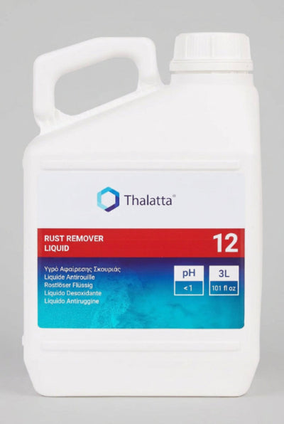 Αφαιρετικό σκουριάς thalatta rust remover liquid 12 3lt