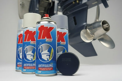 Silpar TK Υφαλόχρωμα Σε Σπρέι Antifouling 400ml - για σκάφη αναψυχής - Ναυτιλιακός εξοπλισμός - Stefanou Marine