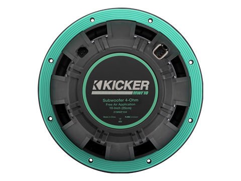 SUBWOOFER 10" - 250mm KICKER KA51MWF104 - για σκάφη αναψυχής - Ναυτιλιακός εξοπλισμός - Stefanou Marine
