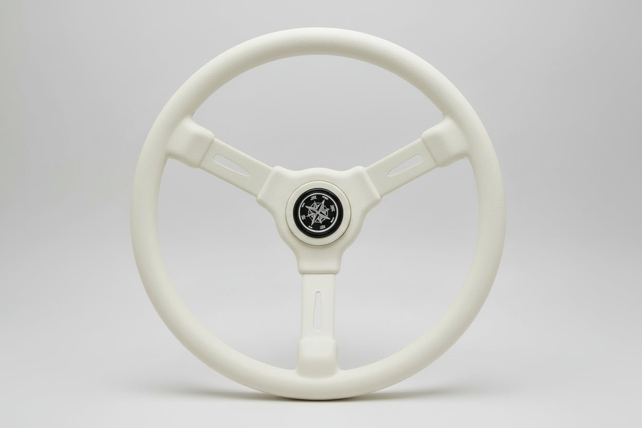 ΤΙΜΟΝΙ ΜΕ ΘΕΡΜΟΠΛΑΣΤΙΚΗ ΕΠΕΝΔΥΣΗ 35cm - για σκάφη αναψυχής - Ναυτιλιακός εξοπλισμός - Stefanou Marine