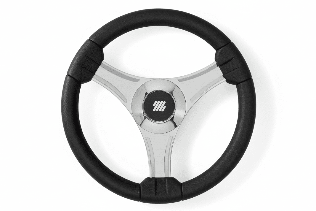 ΤΙΜΟΝΙ TAVOLARA B/S ΜΑΥΡΟ - ΧΡΩΜΕ - για σκάφη αναψυχής - Ναυτιλιακός εξοπλισμός - Stefanou Marine