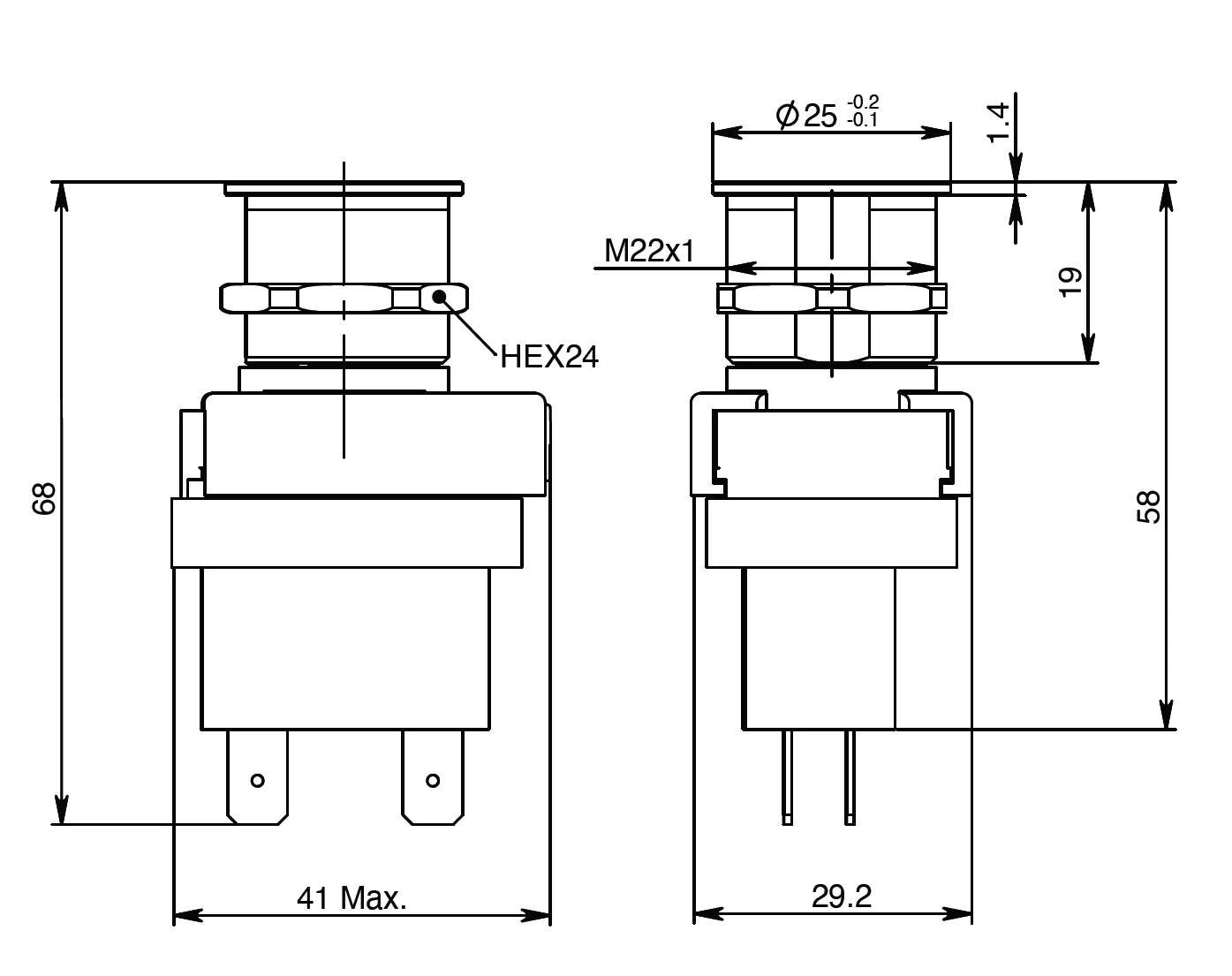 ΔΙΑΚΟΠΤΗΣ ON/OFF TOUCH ΦΩΤΙΖΟΜΕΝΟΣ 20Α BOAT GUARD