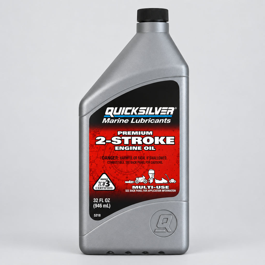 Λάδι Quicksilver Premium 2T TC-W3 για δίχρονες μηχανές
