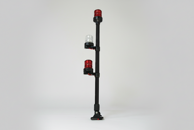 ΦΑΝΟΣ ΜΑΥΡΟΣ ΤΡΙΦΩΤΟΣ LED ΑΚΥΒΕΡΝΗΣΙΑΣ - ΑΓΚΥΡΟΒΟΛΙΟΥ