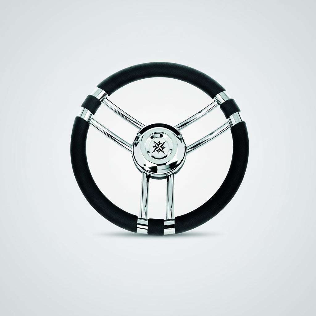 ΤΙΜΟΝΙ ΜΕ INOX ΑΚΤΙΝΕΣ  35cm