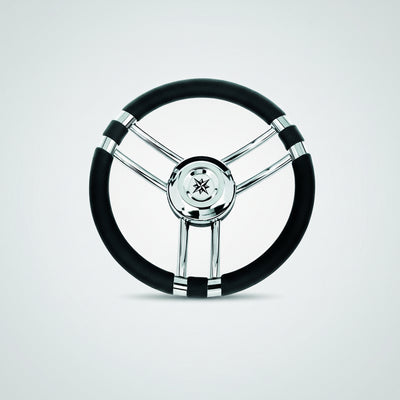 ΤΙΜΟΝΙ ΜΕ INOX ΑΚΤΙΝΕΣ  35cm