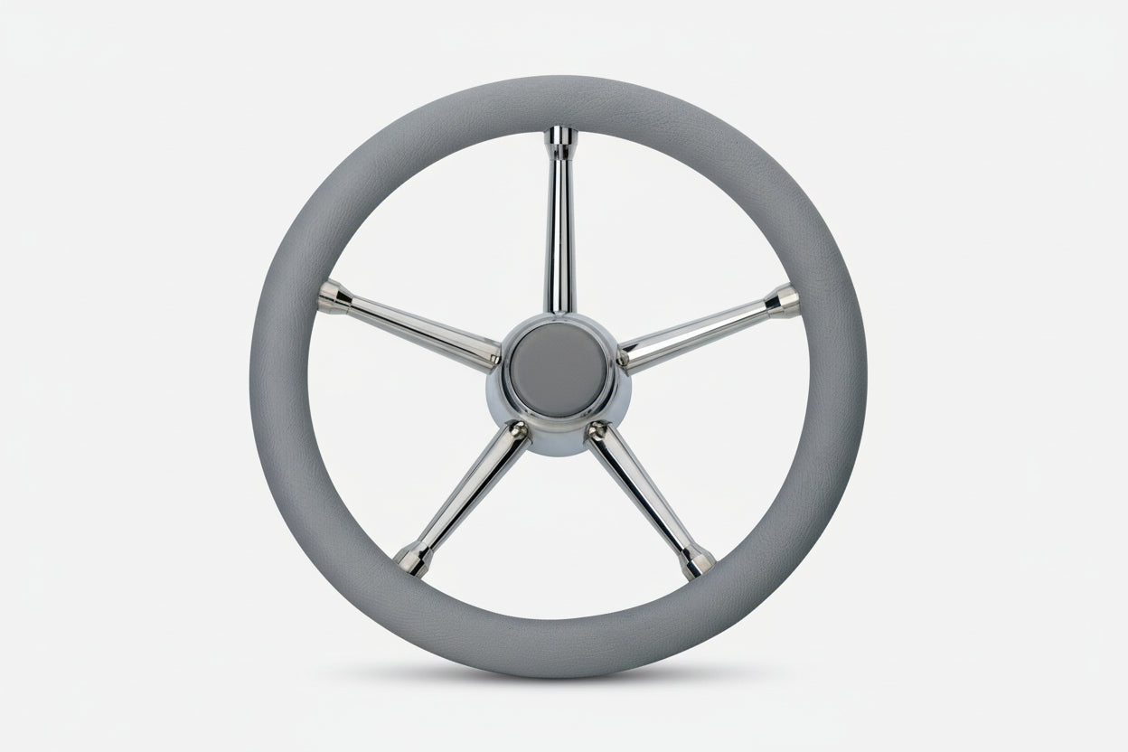 ΤΙΜΟΝΙ ΜΕ INOX ΑΚΤΙΝΕΣ  35cm