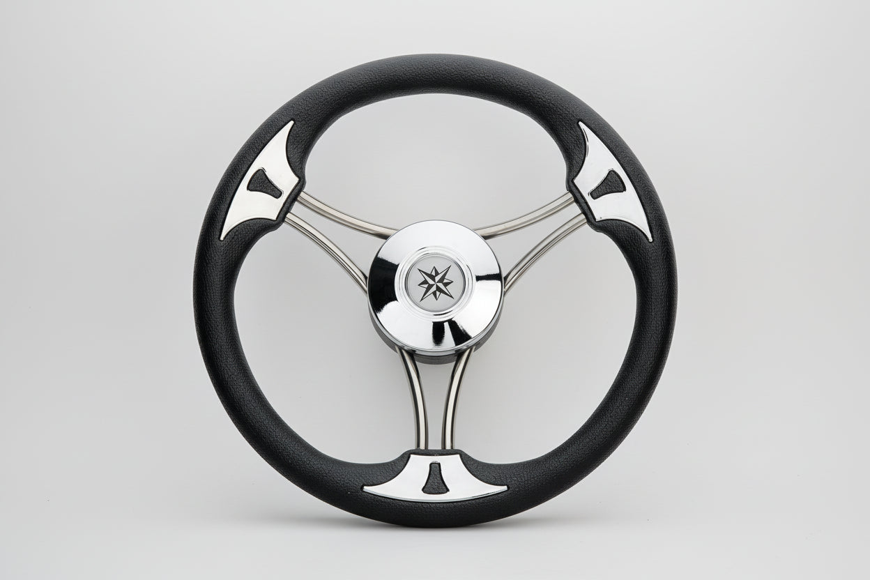 ΤΙΜΟΝΙ ΠΟΛΥΟΥΡΕΘΑΝΗΣ ΜΕ INOX ΑΚΤΙΝΕΣ