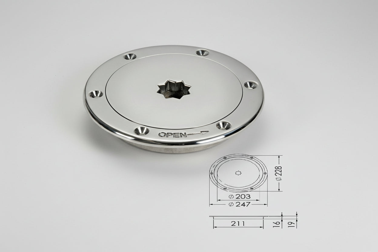 ΘΥΡΙΔΑ ΕΛΕΓΧΟΥ INOX