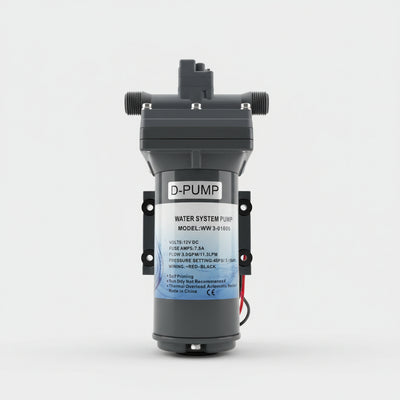 Αντλία Νερού Πιεστική D-PUMP 12V 11,3 Lt/min – 45 PSI / 3,1 Bar