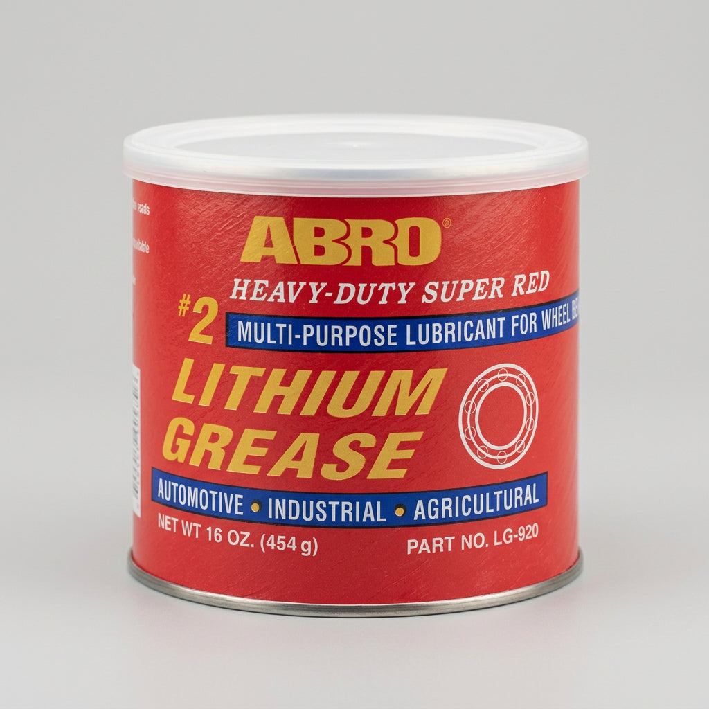 Abro LG-920 Κόκκινο Γράσσο Λιθίου No2 Κυτίο 454gr