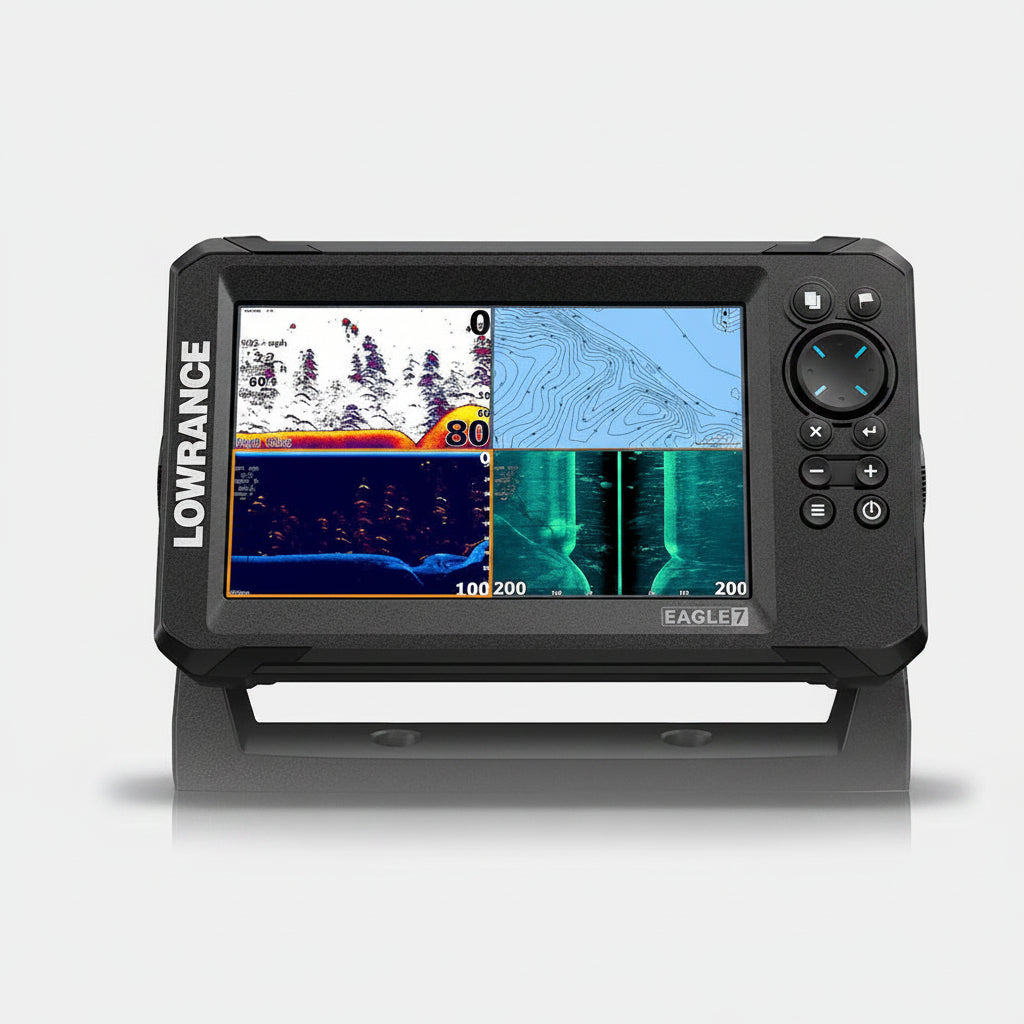 Lowrance Βυθόμετρο Eagle 7″ με 50/200 HDI Αισθητήρα