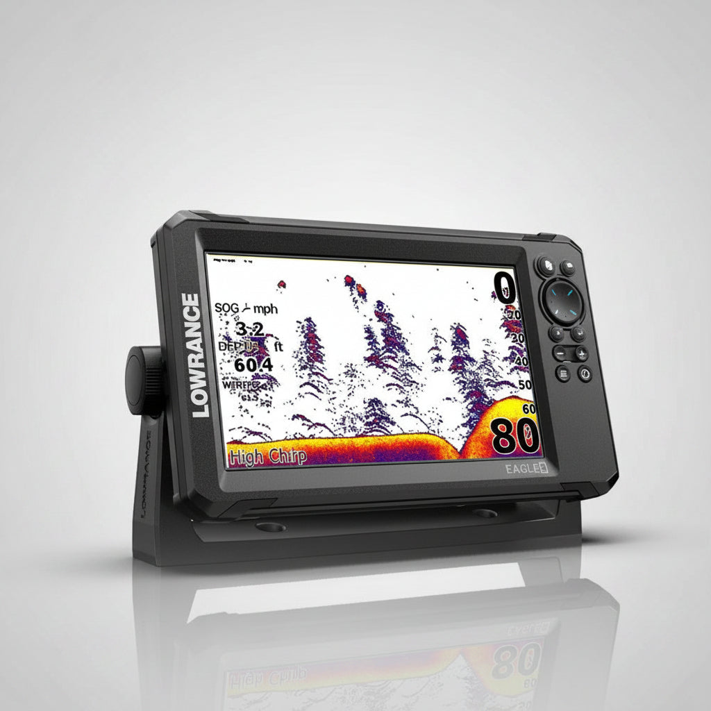 Lowrance Βυθόμετρο Eagle 9″ with 50/200 HDI Αισθητήρα