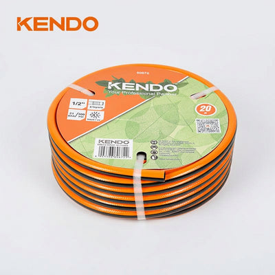 Kendo 60672 Ενισχυμένο Λάστιχο  1/2″ 20m