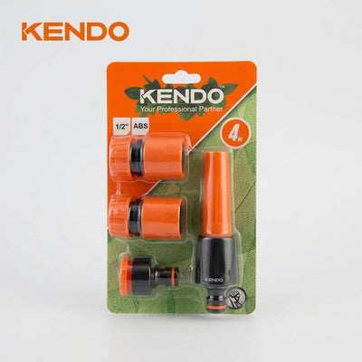 Kendo 60682 Σετ Εξαρτημάτων Ποτίσματος & Ακροφύσιο 1/2″