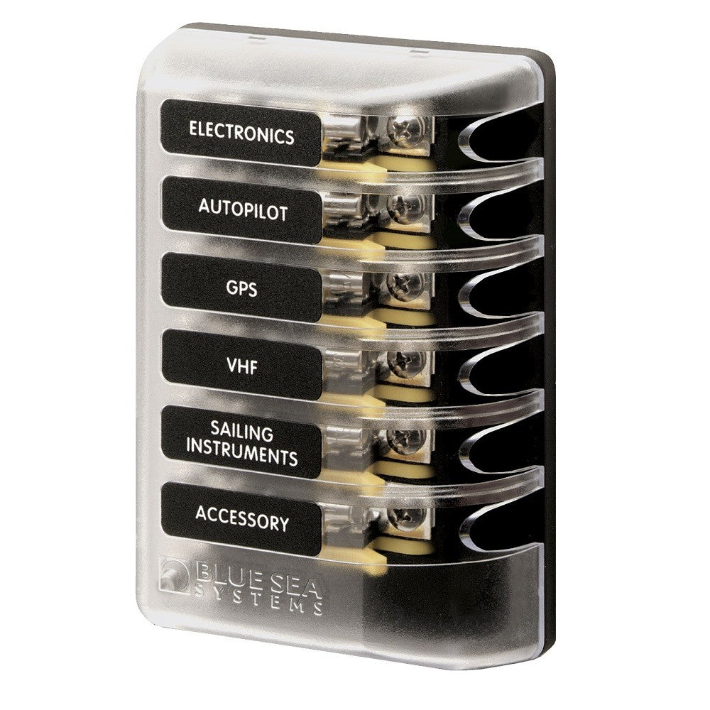 ΔΙΑΝΟΜΕΑΣ BLUE SEA 6 ΑΣΦΑΛΕΙΩΝ ST ΓΥΑΛΙΝΟΣ ΜΕ ΚΑΛΥΜΜΑ 5018