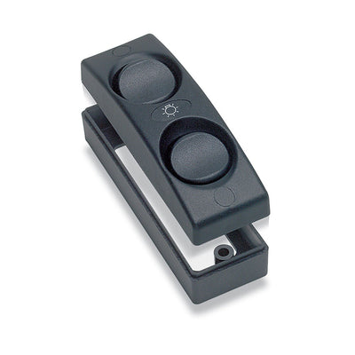 ΔΙΑΚΟΠΤΗΣ BEP 1101-BK, ON/OFF, ΔΙΠΛΟΣ, ΜΑΥΡΟΣ