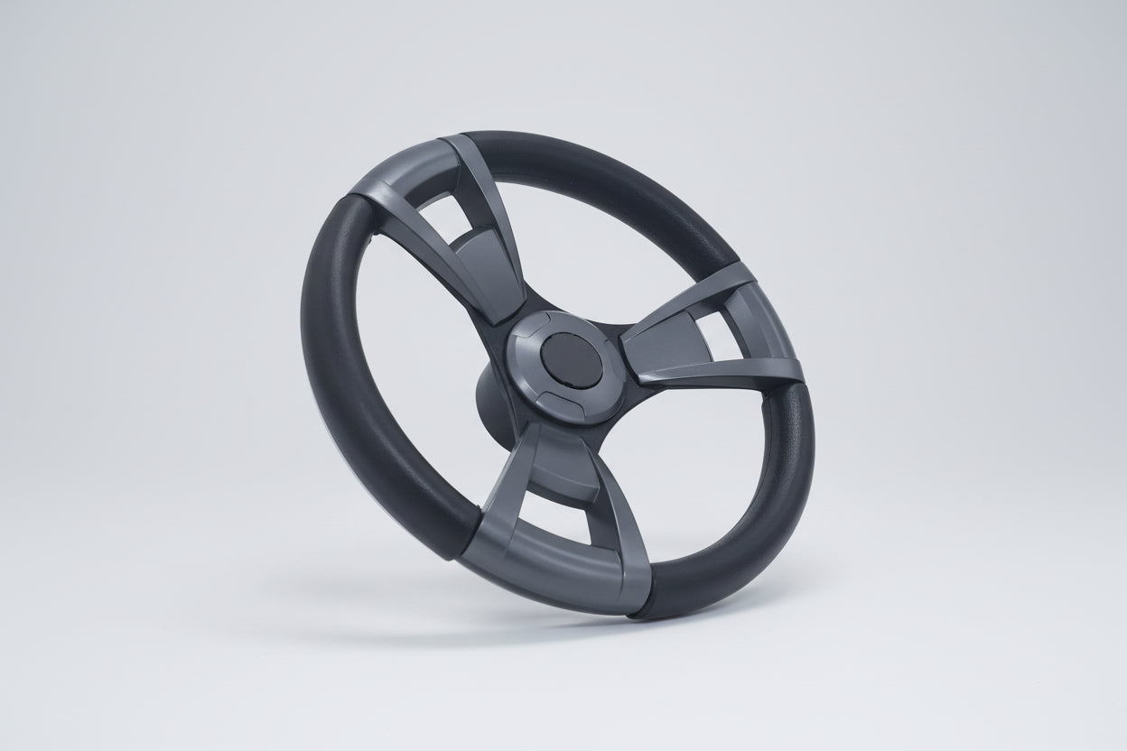 ΤΙΜΟΝΙ GUSSI 013 ΜΑΥΡΟ ΓΚΡΙ ΛΕΠΤΟΜΕΡΕΙΕΣ