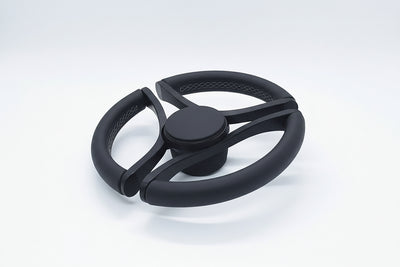 ΤΙΜΟΝΙ GUSSI CORALLUM ΜΑΥΡΟ-ΔΕΡΜΑ