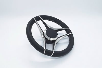 ΤΙΜΟΝΙ GUSSI VENEZIA S.STEEL, ΜΑΥΡΟ ΔΕΡΜΑ