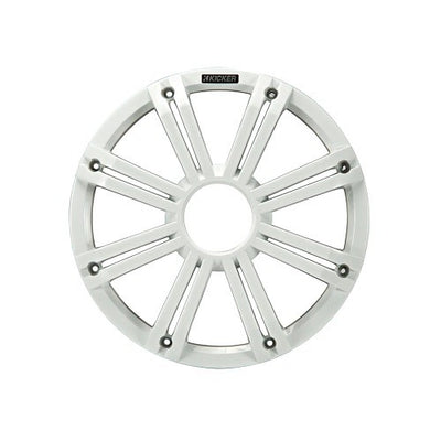 ΓΡΙΛΛΙΑ SUBWOOFER 10in-250mm KICKER LED ΛΕΥΚΗ