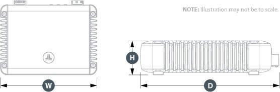 ΕΝΙΣΧΥΤΗΣ JL AUDIO MHD 900W / 5 CHANNEL
