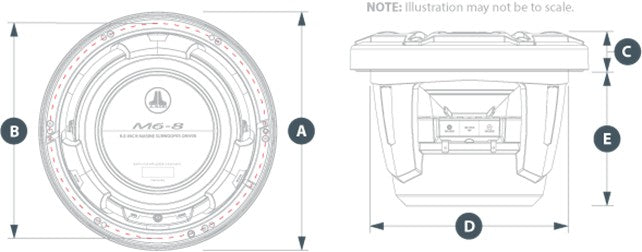SUBWOOFER 10in-250mm JL AUDIO M6-10IB-S-GMTI-4
