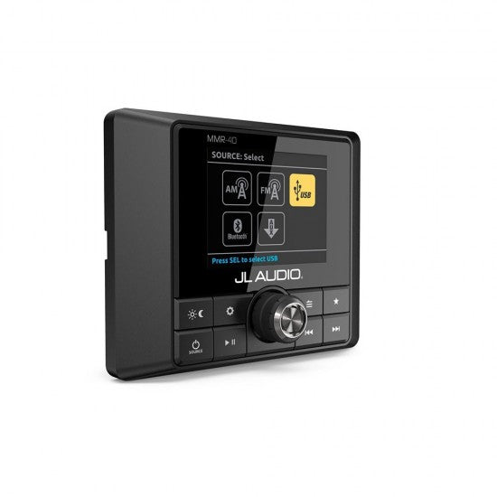 JL AUDIO MMR-40 ΕΝΣΥΡΜΑΤΟ ΧΕΙΡΙΣΤΗΡΙΟ ΔΙΚΤΥΟΥ NMEA2000 ΜΕ ΟΘΟΝΗ LCD