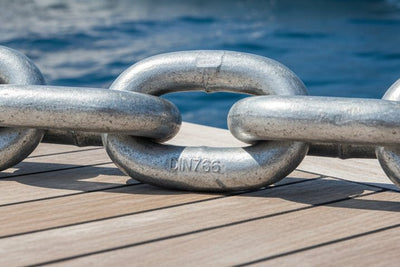 Αλυσίδες γαλβανιζέ καλιμπρέ DIN766 Ιταλίας - για σκάφη αναψυχής - Ναυτιλιακός εξοπλισμός - Stefanou Marine