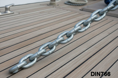 Αλυσίδες γαλβανιζέ καλιμπρέ DIN766 Ιταλίας - για σκάφη αναψυχής - Ναυτιλιακός εξοπλισμός - Stefanou Marine
