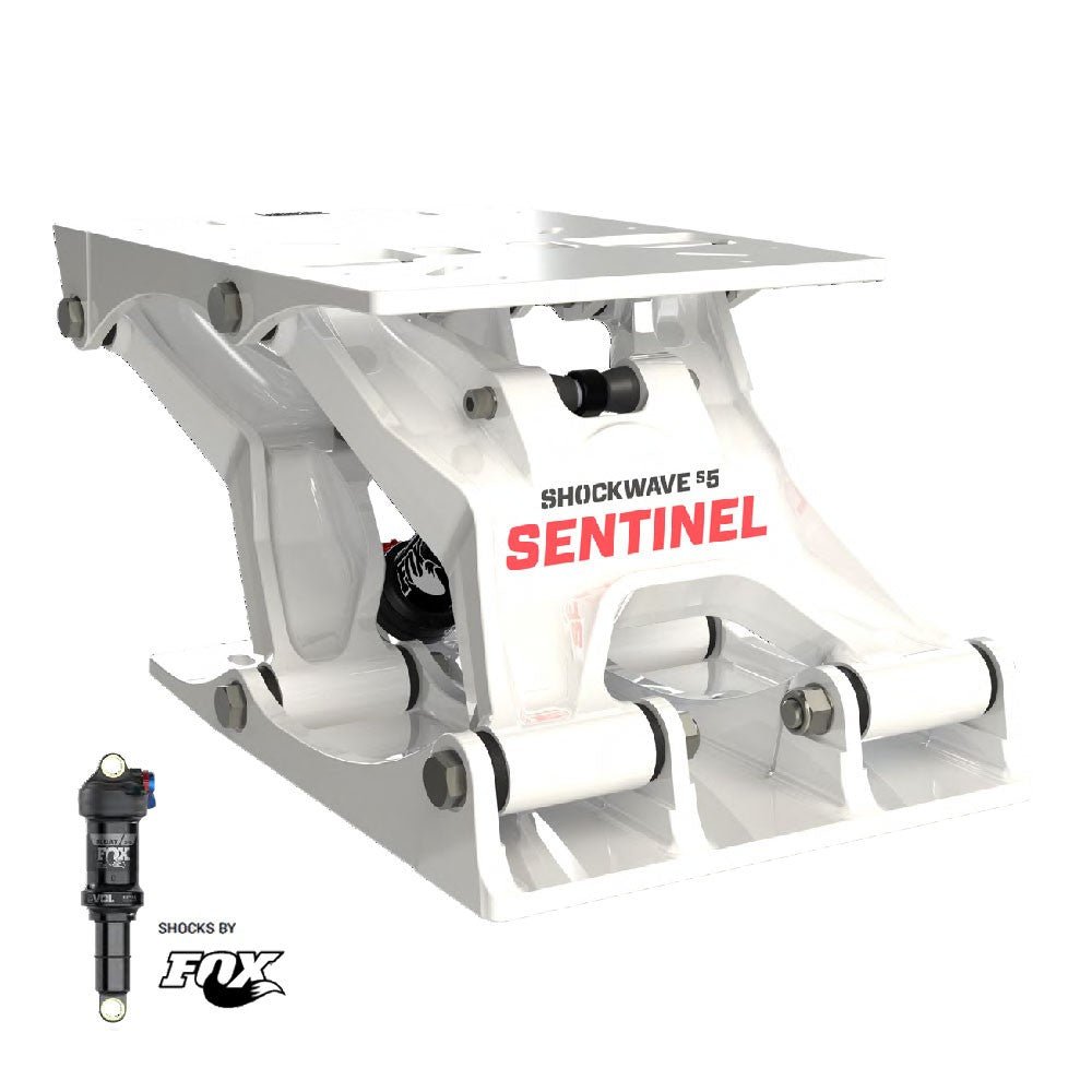 ΑΝΤΙΚΡΑΔΑΣΜΙΚΗ ΒΑΣΗ ΚΑΘΙΣΜΑΤΟΣ SHOCKWAVE S5 SENTINEL ΜΑΥΡΗ - για σκάφη αναψυχής - Ναυτιλιακός εξοπλισμός - Stefanou Marine