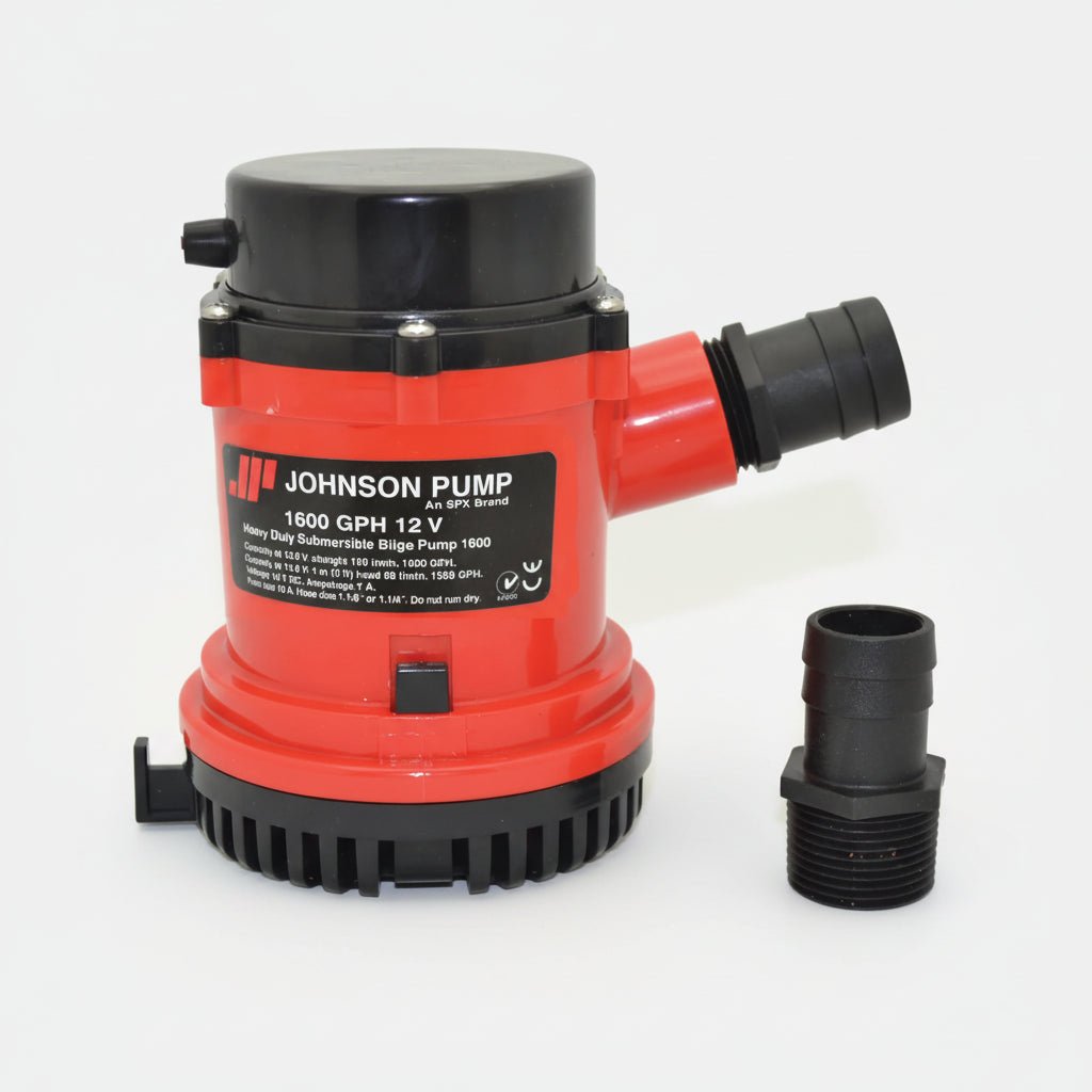 Αντλία Σεντίνας Johnson Heavy Duty 1600 GPH - για σκάφη αναψυχής - Ναυτιλιακός εξοπλισμός - Stefanou Marine
