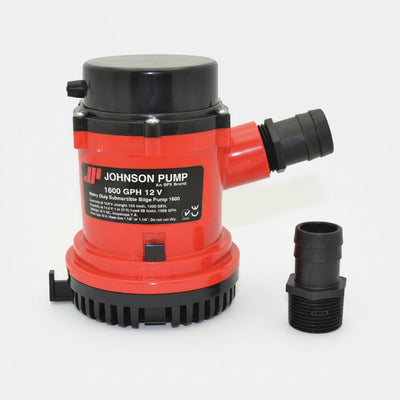 Αντλία Σεντίνας Johnson Heavy Duty 1600 GPH - για σκάφη αναψυχής - Ναυτιλιακός εξοπλισμός - Stefanou Marine