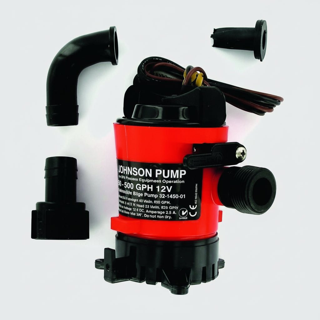 Αντλία Σεντίνας Johnson Pump 35 - 1450 - 01 (Cartridge 500 GPH / 12V) - για σκάφη αναψυχής - Ναυτιλιακός εξοπλισμός - Stefanou Marine