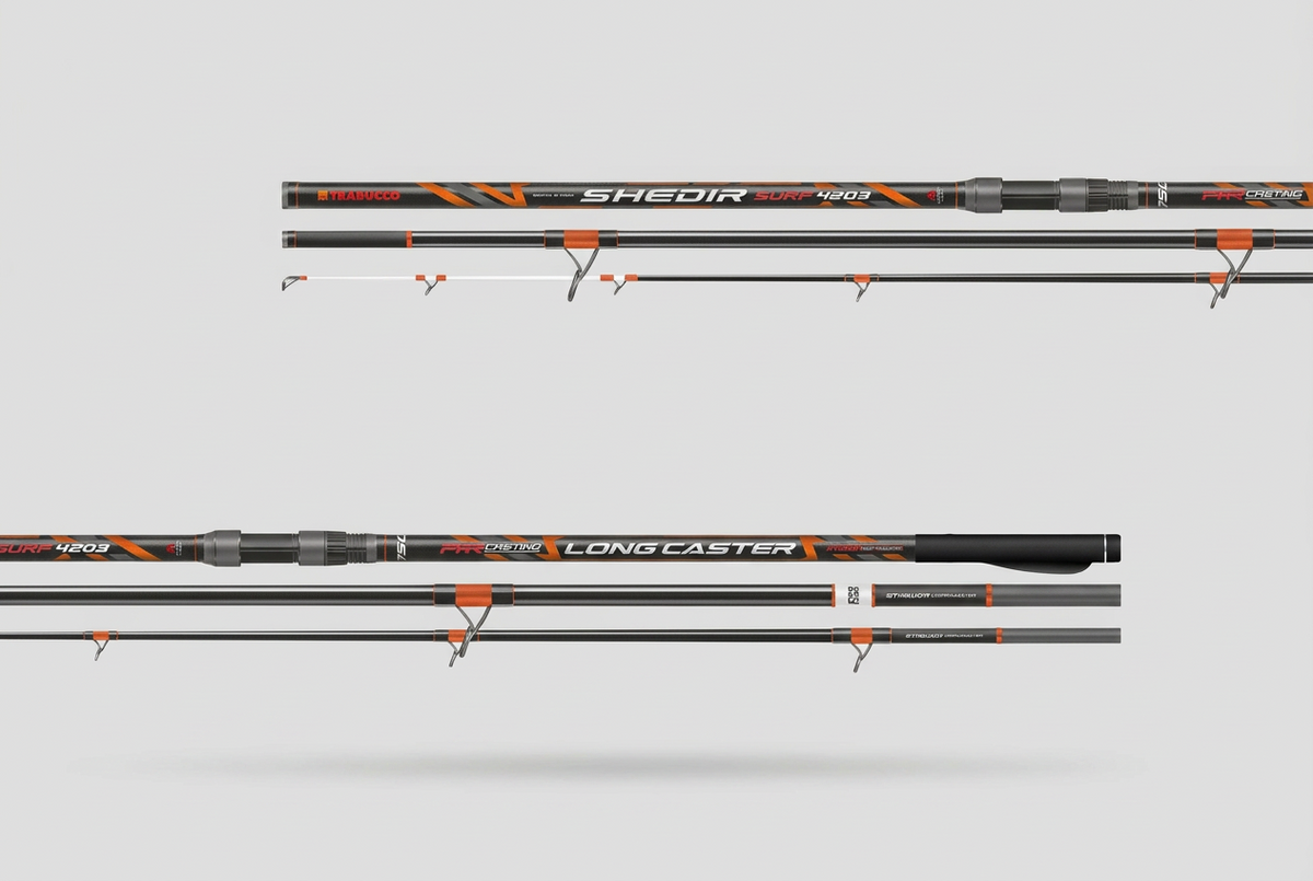 ΚΑΛΑΜΙ TRABUCCO SHEDIR LONG CASTER KW 4.2m/250gr SURFCASTING