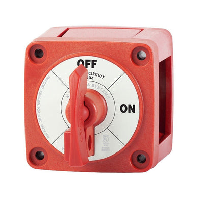 BLUE SEA ΕΠΙΛΟΓΕΑΣ ΜΙΝΙ ON - OFF ΜΕ ΚΛΕΙΔΙ 300A 6004 - για σκάφη αναψυχής - Ναυτιλιακός εξοπλισμός - Stefanou Marine