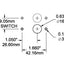 BLUE SEA SWITCH TOGGLE DPDT (ON) - OFF - ON 8212 - για σκάφη αναψυχής - Ναυτιλιακός εξοπλισμός - Stefanou Marine