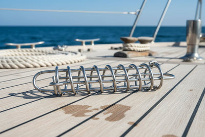 ΕΛΑΤΗΡΙΑ ΚΑΒΩΝ INOX - για σκάφη αναψυχής - Ναυτιλιακός εξοπλισμός - Stefanou Marine