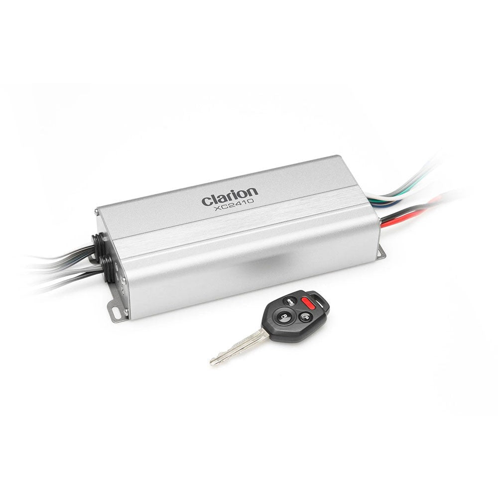ΕΝΙΣΧΥΤΗΣ CLARION XC2410 4/3/2CH - για σκάφη αναψυχής - Ναυτιλιακός εξοπλισμός - Stefanou Marine