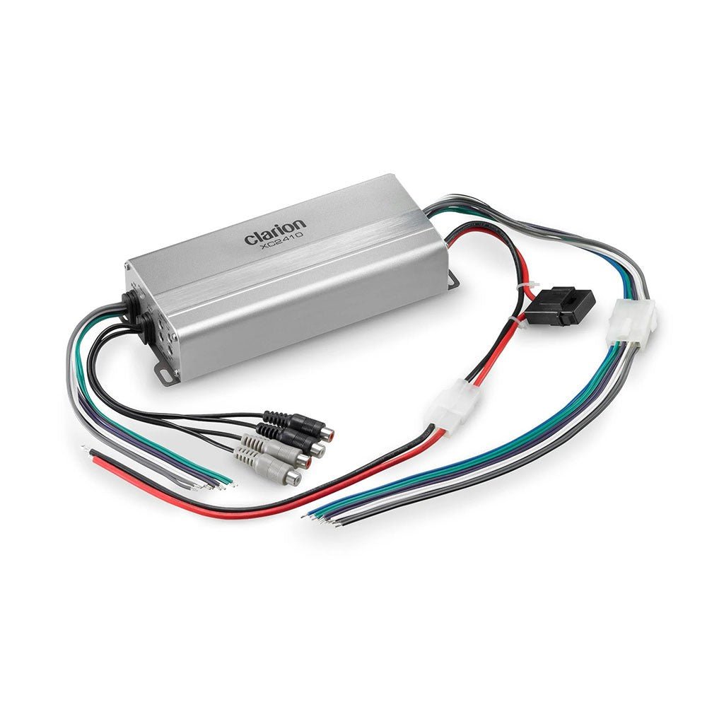 ΕΝΙΣΧΥΤΗΣ CLARION XC2410 4/3/2CH - για σκάφη αναψυχής - Ναυτιλιακός εξοπλισμός - Stefanou Marine