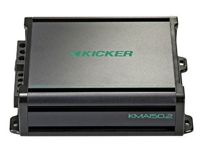 ΕΝΙΣΧΥΤΗΣ KICKER KMA 150W 2CH CLASS D FULL RANGE - για σκάφη αναψυχής - Ναυτιλιακός εξοπλισμός - Stefanou Marine